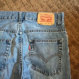 Levi’s 511 Slim Fit Faded Jean 28 x 28 Reg 16 Super Soft